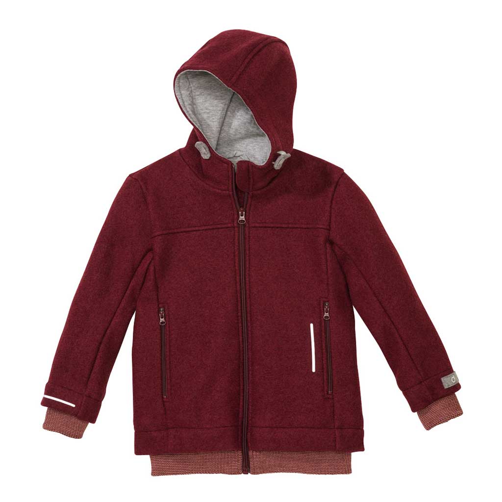 DISANA - Children's Outdoor Jacket in Boiled Wool