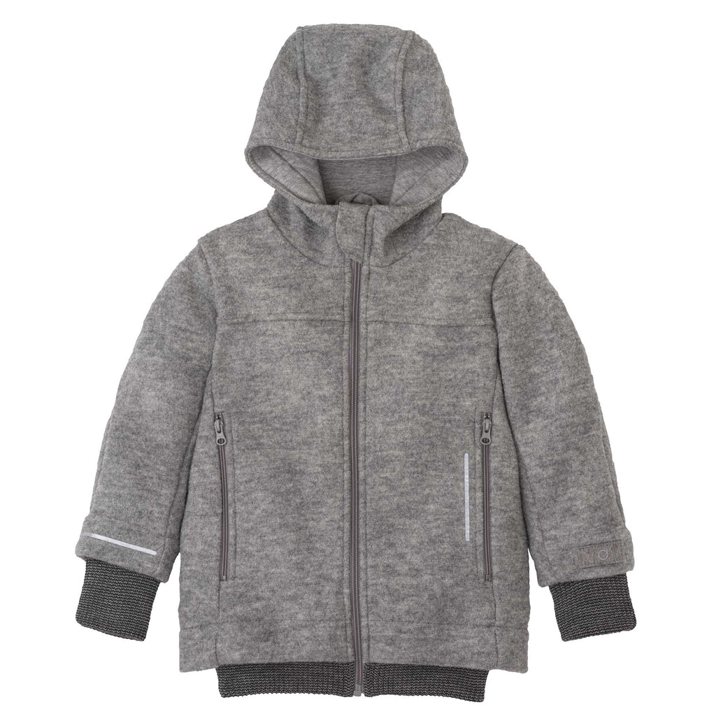 DISANA - Children's Outdoor Jacket in Boiled Wool