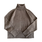 Esencia - Pull court col montant Vinni, pur alpaga