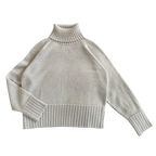 Esencia - Pull court col montant Vinni, pur alpaga