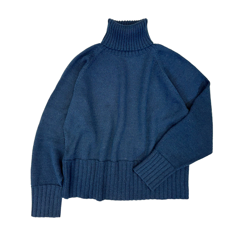 Esencia - Pull court col montant Vinni, pur alpaga