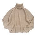 Esencia - Pull court col montant Vinni, pur alpaga Esencia